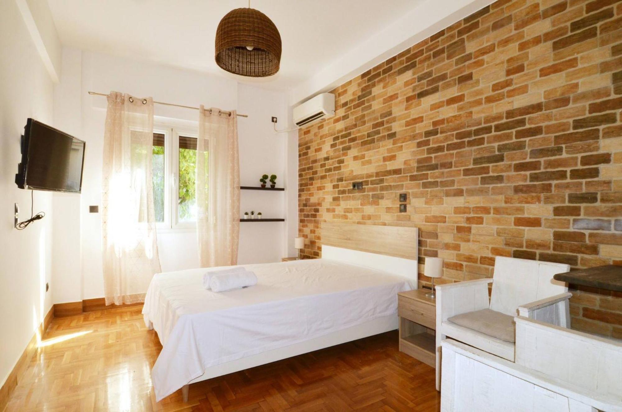 A Modern Rustic Cosy Apartment At The Foot Of Mount Lycabettus Atena Exterior foto